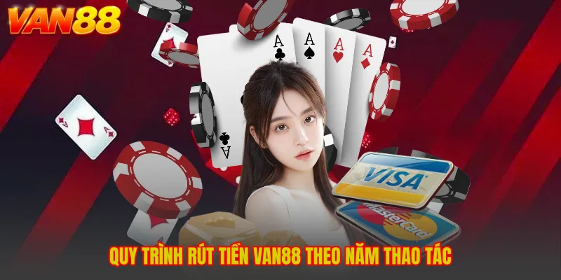 Quy trình rút tiền VAN88 theo năm thao tác